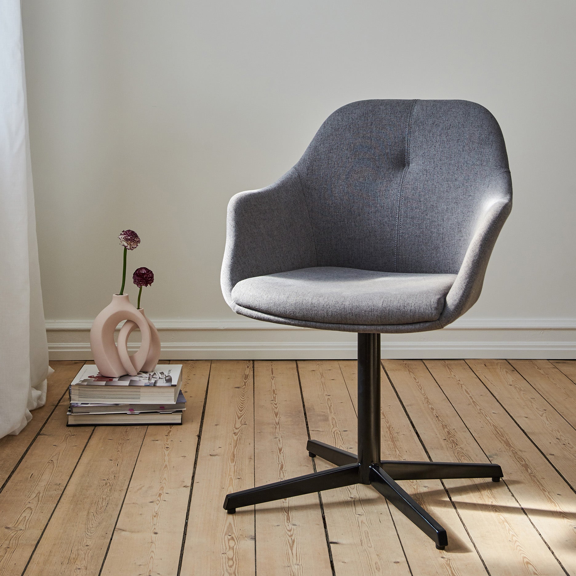 New Age stof m. drejefod